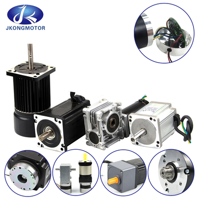 Jkongmotor Motore a corrente continua ad alta potenza senza spazzole Micro BLDC Worm Gear Motore di auto elettrico con cambio planetario per cancello scorrevole