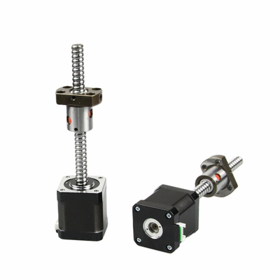 Jkongmotor NEMA 8/11/14/17/23/24/34 T5/T8/T10 Motore passo a passo lineare a vite a filo trapezoidale con motore passo a passo a vite a piombo