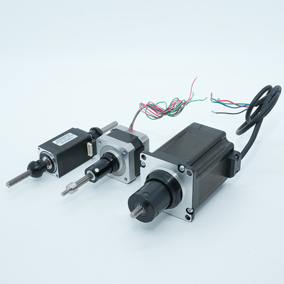 Jkongmotor NEMA 8/11/14/17/23/24/34 T5/T8/T10 Motore passo a passo lineare a vite a filo trapezoidale con motore passo a passo a vite a piombo