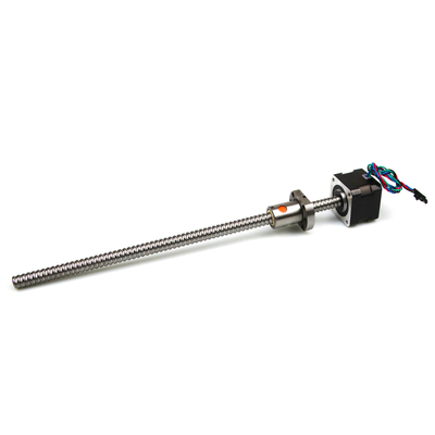 Jkongmotor NEMA 8/11/14/17/23/24/34 T5/T8/T10 Motore passo a passo lineare a vite a filo trapezoidale con motore passo a passo a vite a piombo