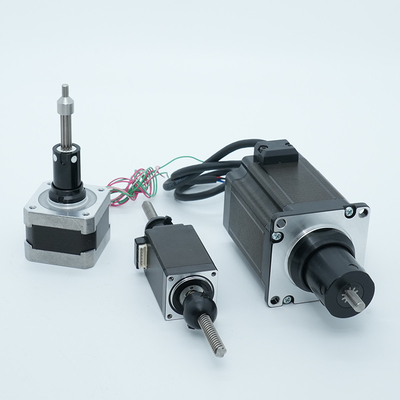Jkongmotor 12V 24V NEMA 8 11 17 23 24 34 42 52 Mini Micro Ball Screw Linear Geared Closed Loop Stepper Motor con freno