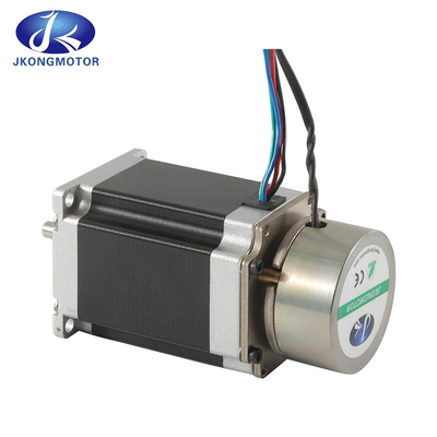 Jkongmotor 57bygh Motore a passo elettrico CNC Motore a passo ibrido a ingranaggi con cambio planetario / freno / codificatore
