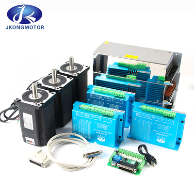 Jkongmotor High Torque 12Nm Nema34 Loop chiuso motore passo-passo lineare per la macchina del sesso con codificatore e driver