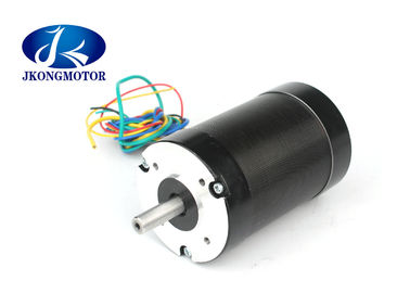 motore elettrico senza spazzola rotondo 80mm ad alta tensione 3000RPM 110W - 440W di CC con asse di angolo elettrico di 120 gradi la singola