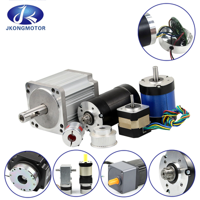 Jkongmotor 12v 24v 36v 48v 72v 110v 310v Customized OEM ODM Bldc Motor Nema 17 23 34 Brushless Dc Motor Produttori