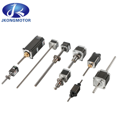 Fabbrica cinese Jkongmotor Nema8 11 14 16 17 23 24 34 Motore passo-passo lineare con vite a piombo per stampante 3D Motore passo-passo lineare