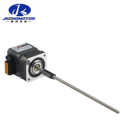Jkongmotor Nema 17 accurato sistema di movimento lineare motore a passo lineare con driver integrato per attuatore di montaggio a chip