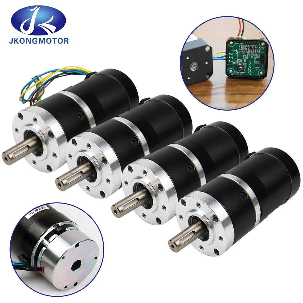 Jkongmotor Customized 24v 36v 48v BLDC motore a ingranaggi 3000rpm 42 57 60 80 BLDC motore a ingranaggi DC senza spazzole per macchine CNC
